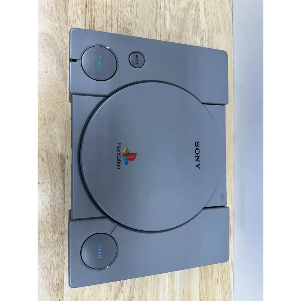 Sony PlayStation 1 PS1 Console SCPH-9001 Working Controller Wires 3 Games
